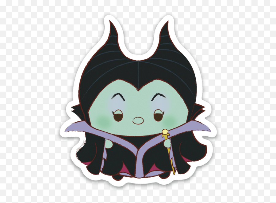 Download Hd Sticker - Maleficent Cartoon Transparent Png Stickers Cherry Para Imprimir Emoji,Disney Emoji Maleficent
