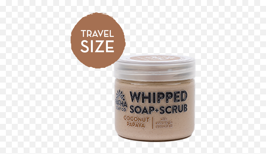 Coconut Papaya Whipped Soap Scrub - Dry Emoji,Greenland Fruit Emotions Scrub Salt