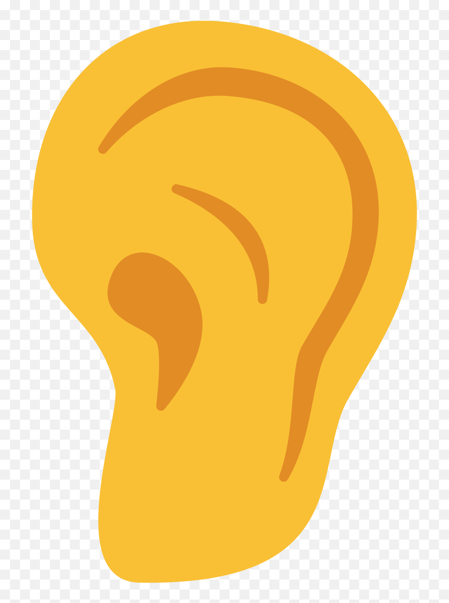 Emoji Ear Unicode Emoticon Android Nougat - Emoji Hike Png Ear Emoji Transparent Background,Unicode Emoji