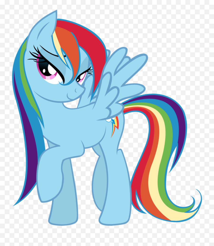 My Little Pony Blue Pnglib U2013 Free Png Library - Rarity Rainbow Dash My Little Pony Emoji,My Little Pony Emoji