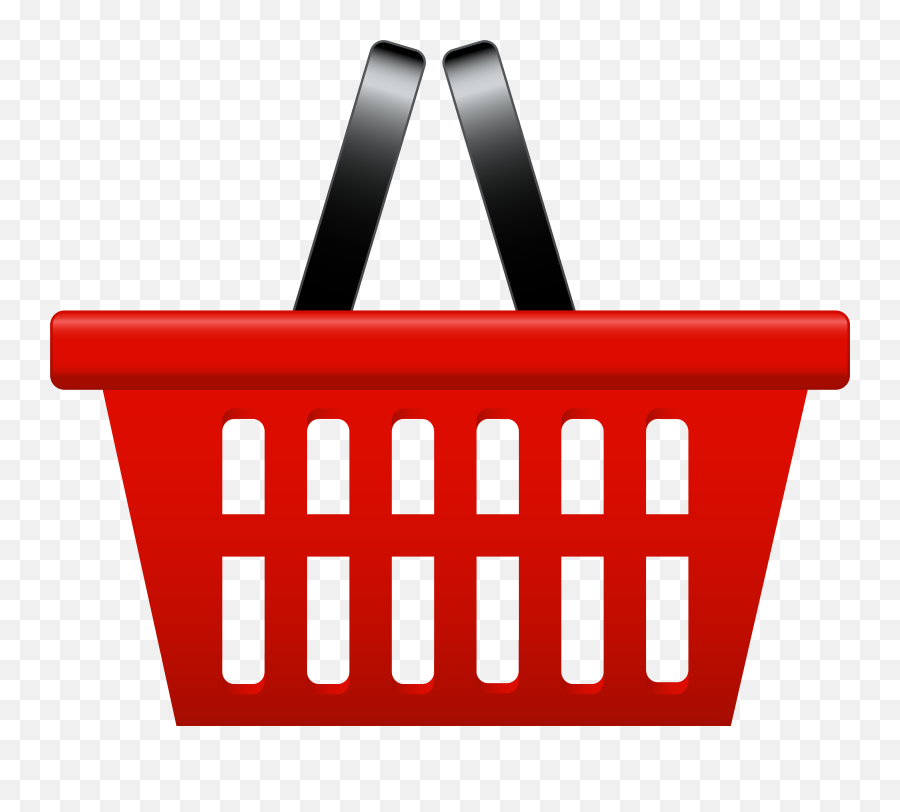Red Shopping Basket Clip Art Gallery Yopriceville High Png Emoji,Shopping Emoji Png