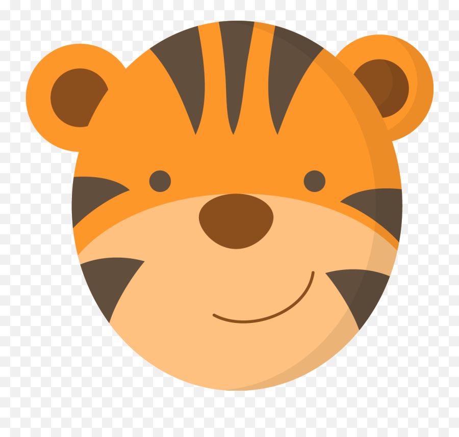 Safari Party Jungle Animals Jungle - Zoo Animals Face Clipart Emoji,Lion Tiger Crocodile Emoji