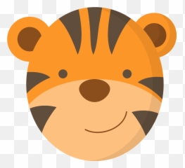 Safari Party Jungle Animals Jungle - Zoo Animals Face Clipart Emoji,Lion Tiger Crocodile Emoji