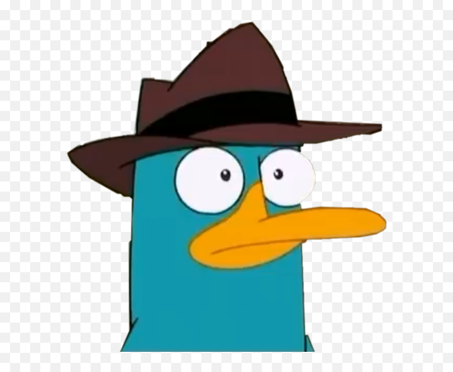 Perry Perrytheplatypus Sticker By Javelyn Edwards - Costume Hat Emoji,Realization Emoji