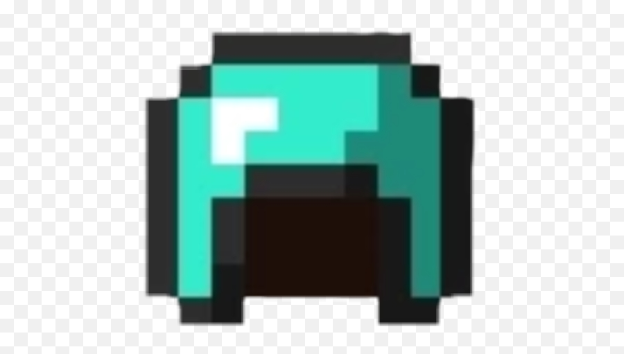 Minecraft Diamond Hem Sticker - Diamond Helmet Emoji,Minecraft Diamond Emoji