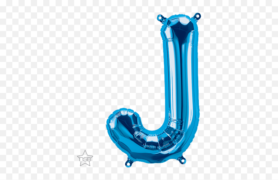 Balloons - Alphabet Shapes Blue 16 Page 1 Wrb Sales Foil Balloon Letter J Emoji,Letter J Emoji