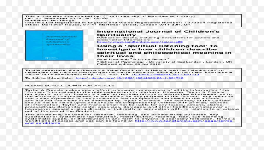 Using A U0027spiritual Listening Toolu0027 To Investigate How - Document Emoji,Constructionist Theory Of Emotion