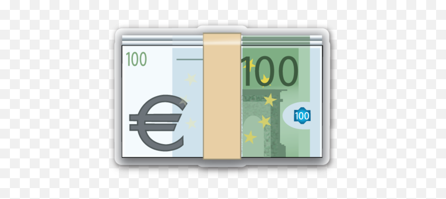 Banknote With Euro Sign Emoji,Pound Emoji