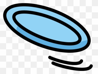 Flying Disc Emoji Clipart Free Download Transparent Png - Frisbee Clipart,Stone Head Emoji
