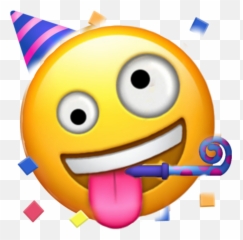 Be Sure To Use Dis Sticker - Party Emoji,Not Sure Meme Emoticon