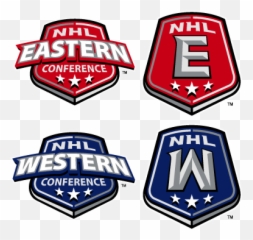 Hockey Place Name Here - Eastern Western Conference Nhl Logo Emoji,Overtime Hockey Emotions