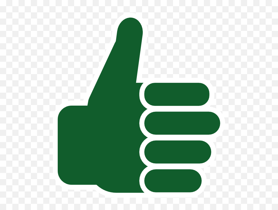 Thumb Clipart Green Thumb Green Transparent Free For - Transparent Background Thumb Up Clipart Emoji,Green Thumb Emoji