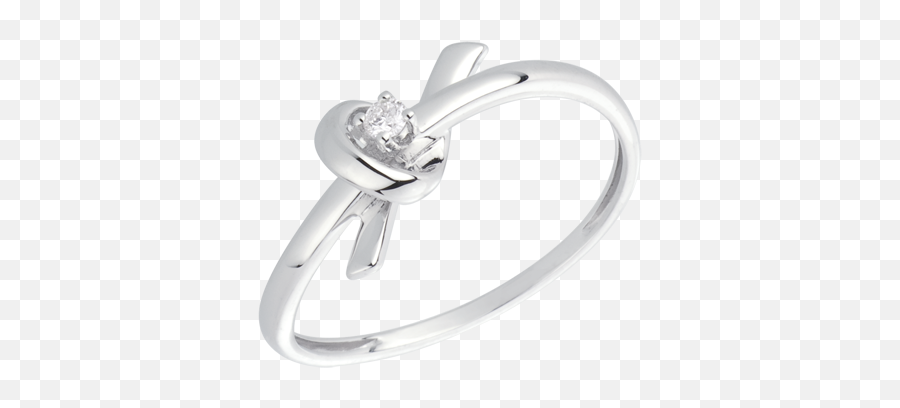 White Gold And Diamond Memory Ring Engagement Rings - White Gold 18 Carats Diamond White C1502 Wedding Ring Emoji,Emotion Ring White