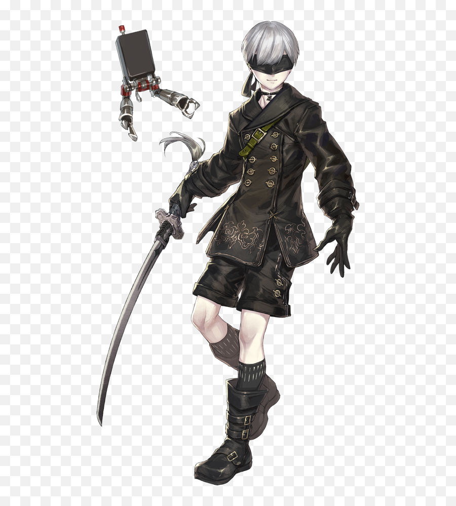 9s - Nier Automata 9s Emoji,Neir Why Are Emotions Prohibited