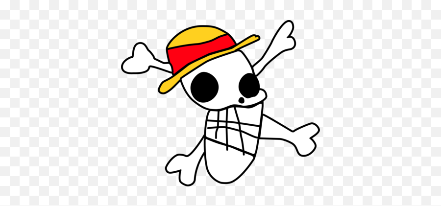 Emoticonsmileyyellow Png Clipart - Royalty Free Svg Png One Piece Jolly Roger Transparent Emoji,Straw Hat Emoji