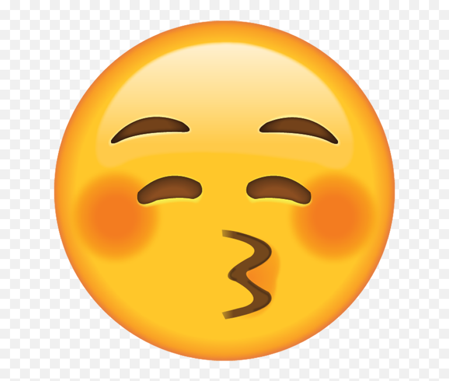 Emoji Wink Clipart - Kiss Emoji,See No Evil Monkey Emoji High Resolution Image