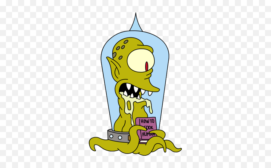 Personajes De Los Simpsons Fondos - Simpsons Alien Characters Emoji,