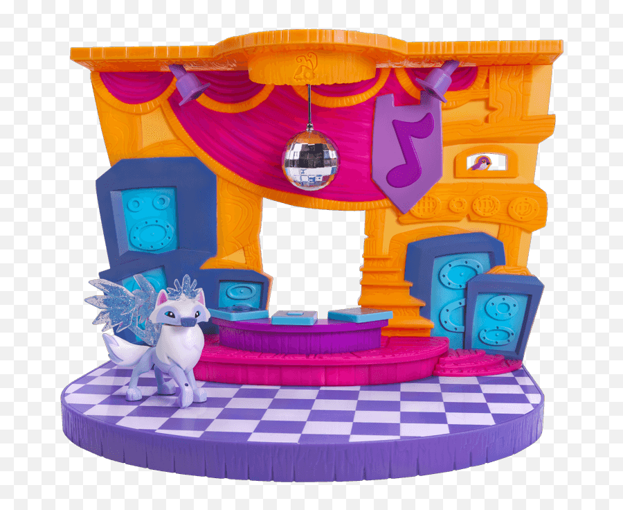 Chaley Splash - Animal Jam Club Geoz Playset Emoji,Laughing Emojis Den Item Aj