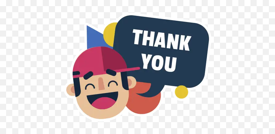 Thank You Stickers For Whatsapp - Reply For Birthday Wishes In Hindi Emoji,V10 Messgeing Emojis