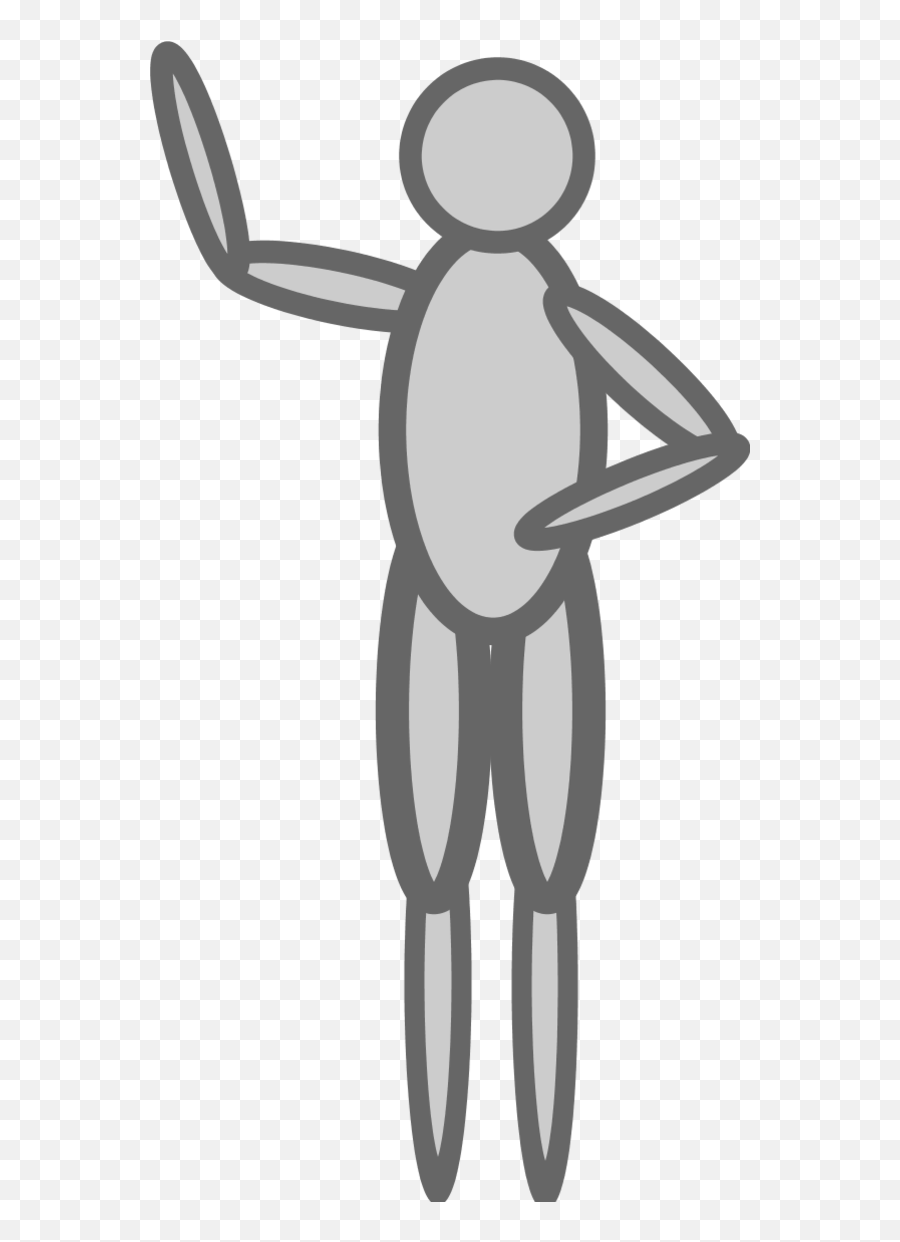 Doll Person Figure Waving Hand - Person Clip Art Emoji,Wave Emoji Hat