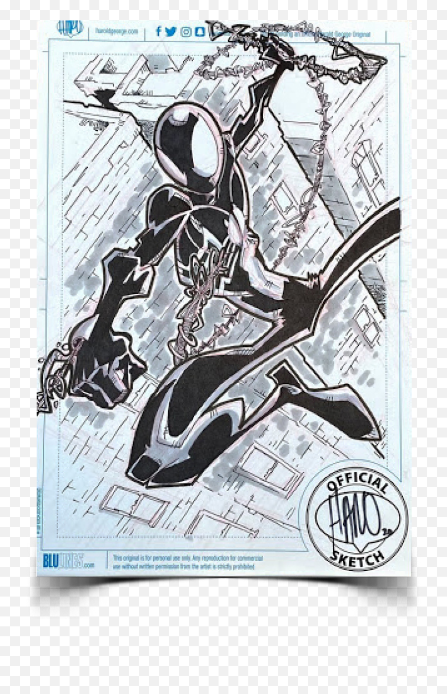 Original Drawing Of Spider - Man In The Symbiote Suit Bw Emoji,Spiderman Eyes Emotion