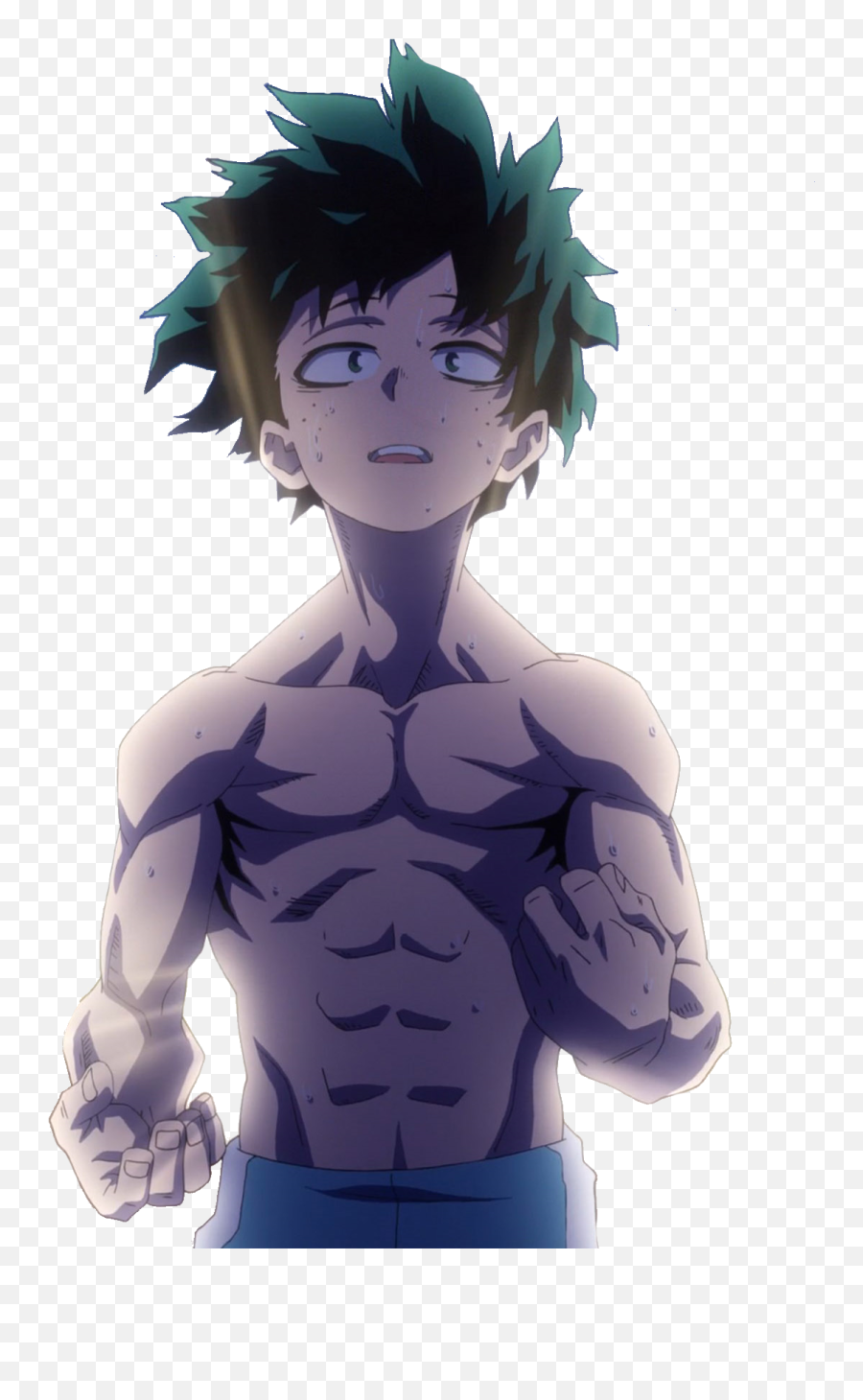 Character Analysis - Deku Ripped Emoji,Deku Has A Quirk Emotions Control End Of The World