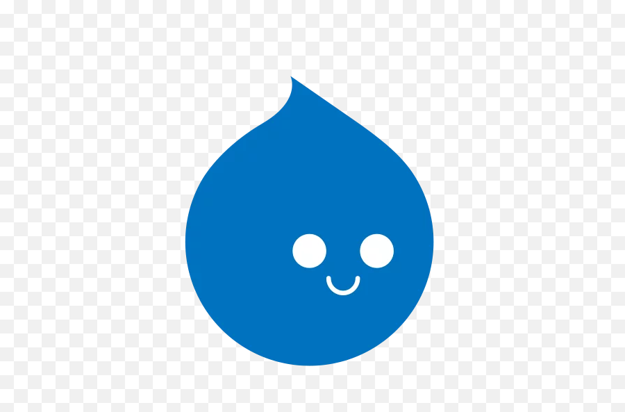 Kawaii Drupal Telegram Stickers Emoji,Decline Emoji