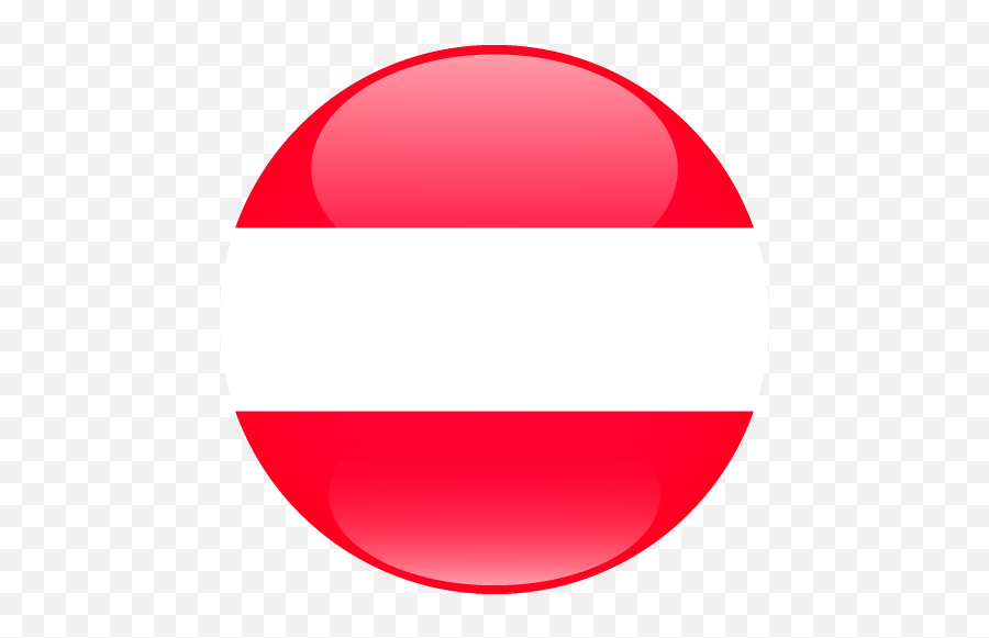 Vector Country Flag Of Austria - Sphere Vector World Flags Emoji,Finland Flag Emoji
