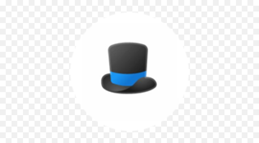 Sitting Tophat - Roblox Emoji,Tophat Emoticon