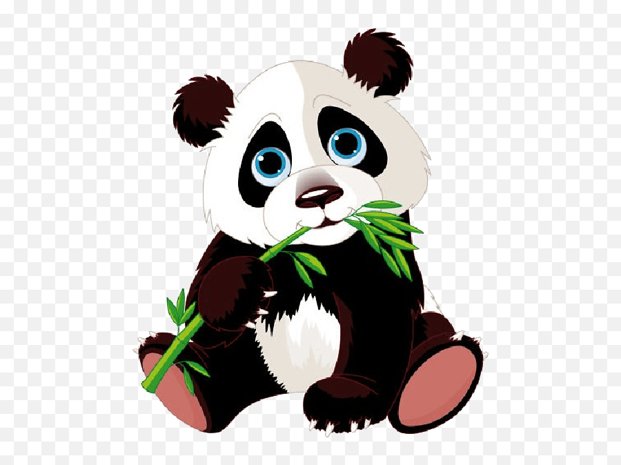 Library Of Animated Panda Png Library Stock Png Files - Cute Panda Clip Art Emoji,Kung Fu Panda Emoji