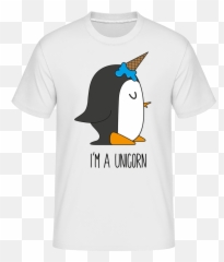 Im A Unicorn Penguin Shirtinator - Short Sleeve Emoji,Unicorn Emoji T Shirt