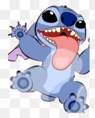 626 Stitch Lick Lick Sticker By Jennifer Oseguera Cg - Stitch Wallpaper Iphone Emoji,Tongue Lick Emoji