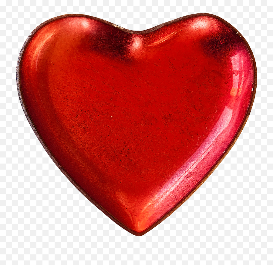 Heart Metal Love Heart Valentine - Slika Srce 3 D Emoji,Emotion Love Beat