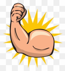 Elbow Clipart Stong Elbow Stong - Strong Arm Clipart Emoji,Strong Arm Emoji
