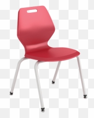 Paragon And - Ready4l18 Adult Four Leg Stack Chair With Glides Solid Emoji,Emoji Backrest Pillow
