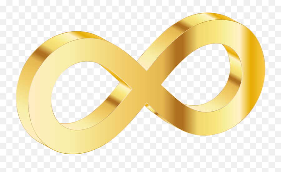 Infinity Infinite Repeating Loop Png - Gold Infinity Symbol Png Emoji,Infinity Symbol Emoji