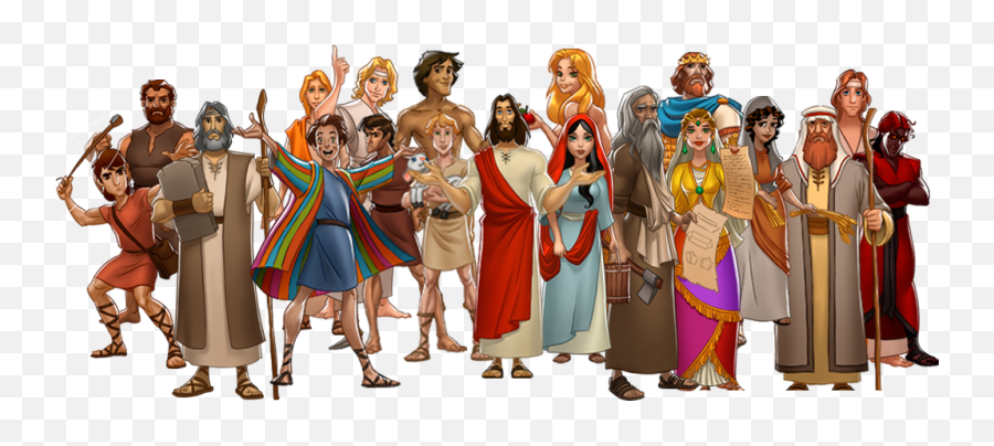 Bible Characters - 10 Free Hq Online Puzzle Games On Animated Bible Characters Emoji,Bible Emoji Png