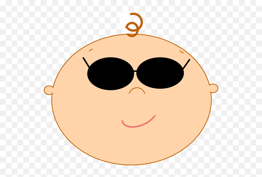 Cool Clipart Face Cool Face Transparent Free For Download - Cool Baby Clipart Emoji,Cool Im Emoticons