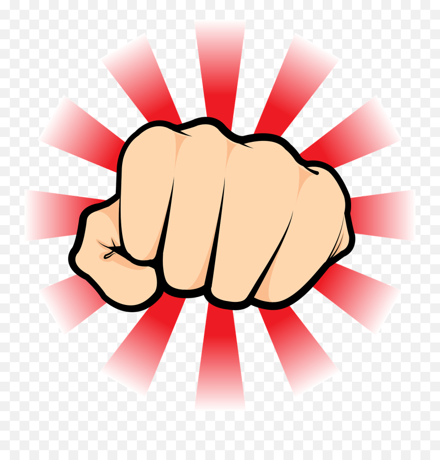 Fist Punch Clipart - Tangan One Punch Man Emoji,Fist Bump Emoji