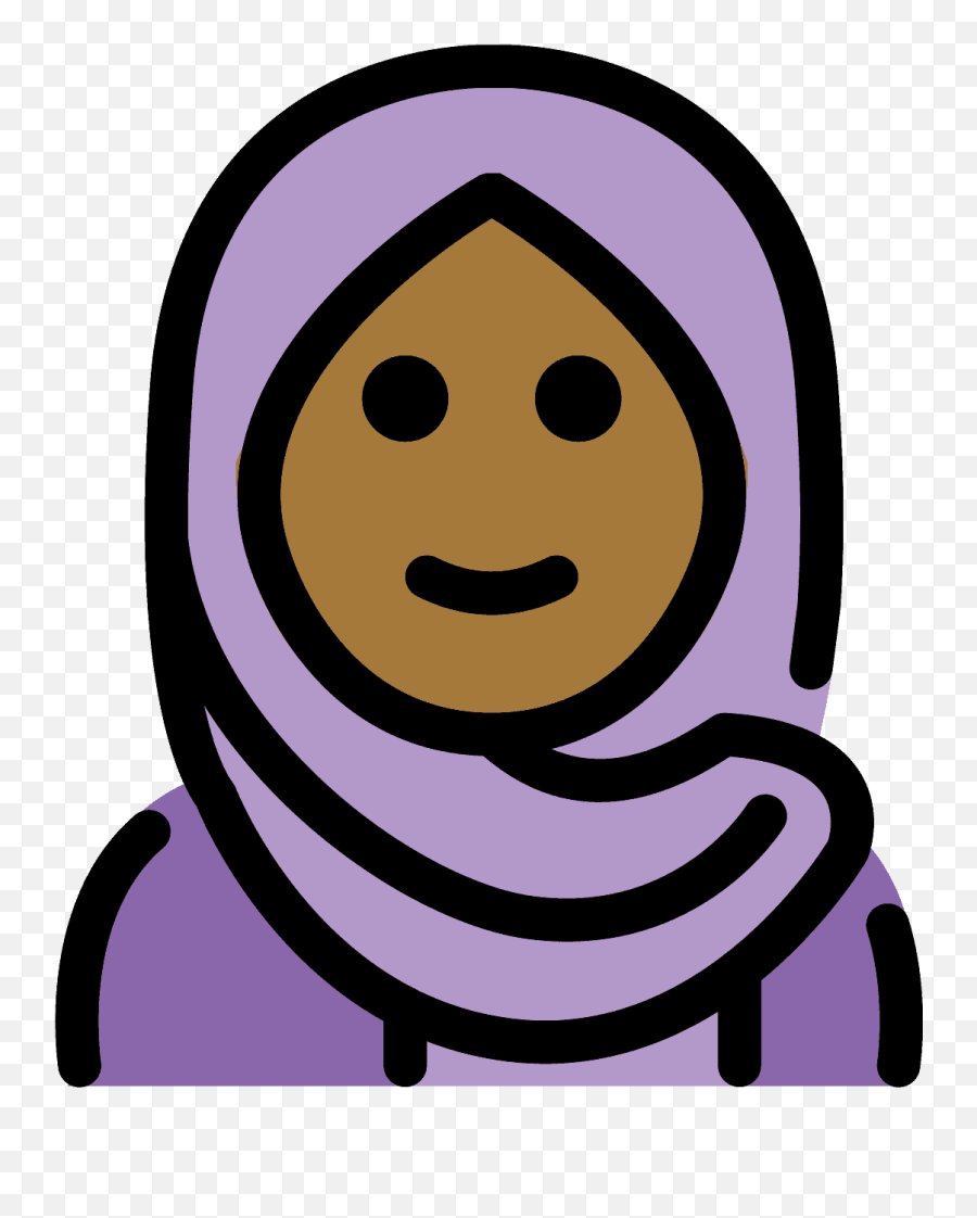 Woman With Headscarf Emoji Clipart Free Download - Headscarf,Free Download Emoticons For Laptop