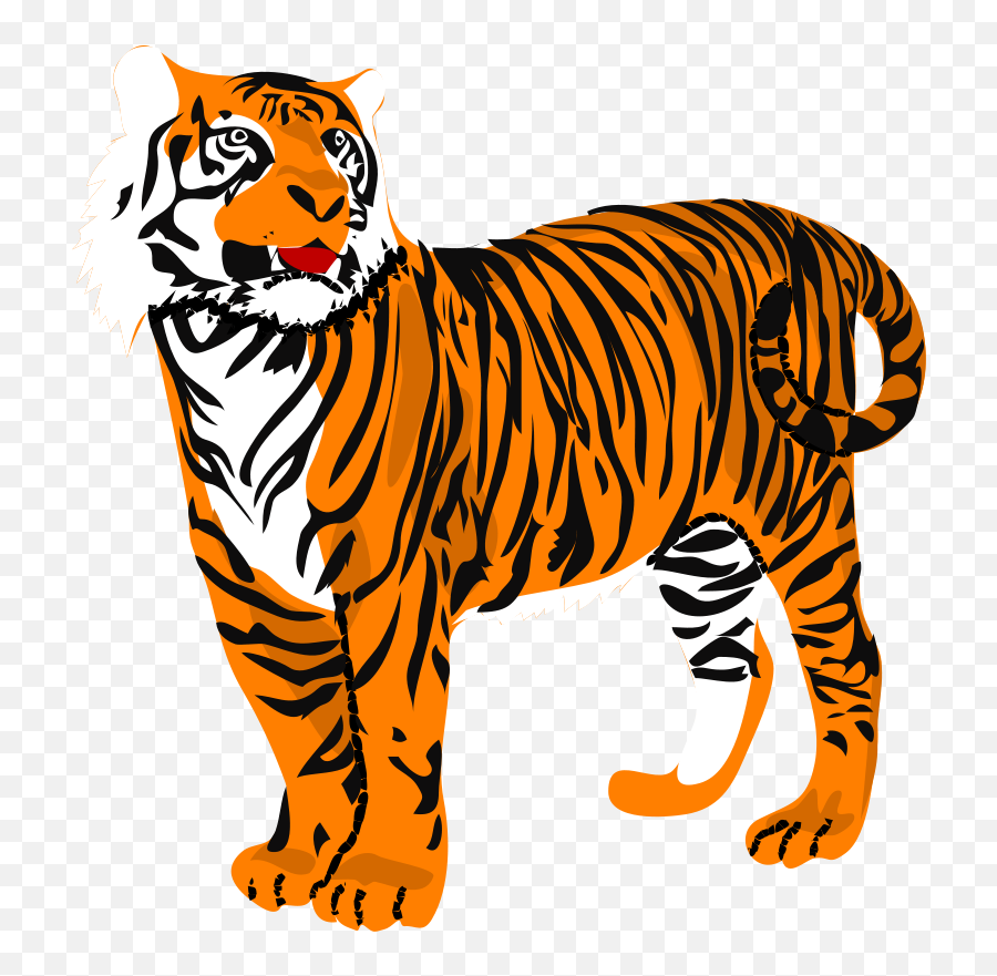 Clipart Money Tiger Clipart Money Tiger Transparent Free - Tiger Clipart Transparent Background Emoji,Tony The Tiger Emoticon