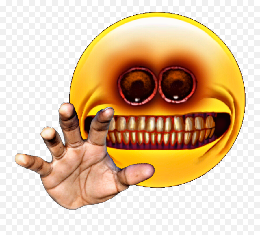 Grab Hand Emoji Cursed Cursedemoji Sticker By Str - Scary Emoji Hand,Hand Emoji