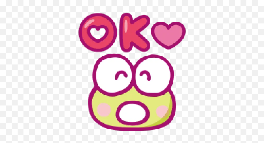 Kerokerokeroppi Emoji Love - 2 Whatsapp Stickers Keroppi Png,Emoji Love Stickers