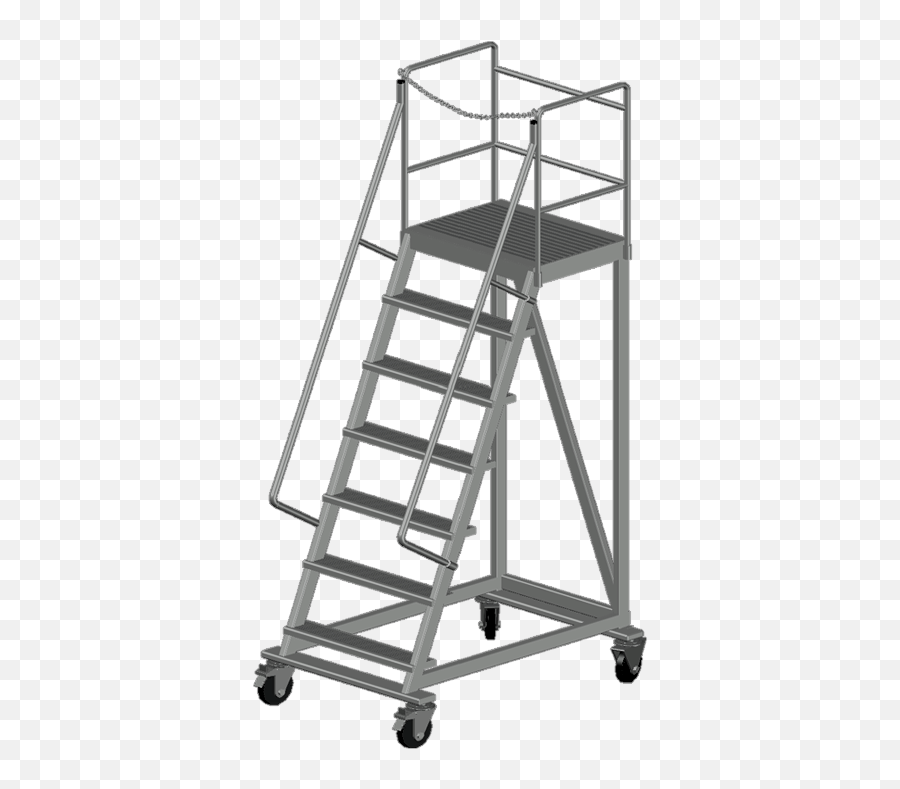 Rolling Staircase Ladder - Solid Emoji,Ladder Emoji
