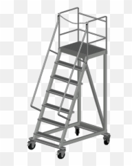Rolling Staircase Ladder - Solid Emoji,Ladder Emoji