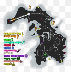 All Possible Points Of Interest Map - The Cayo Perico Heist Cayo Perico Treasure Chest Locations Emoji,Keltner 2017 Emotion Map