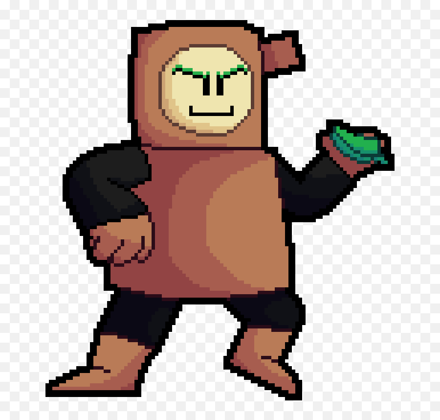 Funny Wood Man By Firemariofan On Newgrounds - Fictional Character Emoji,Woodman Emoticon