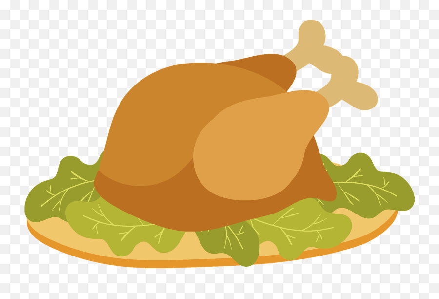 Fried Turkey Clipart Free Download Transparent Png Creazilla - Turducken Emoji,Roast Chicke Emoji