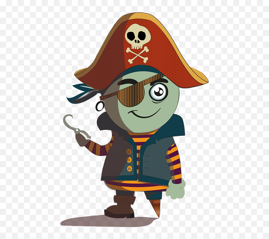 Free Photo Hat Pirate Captain Cartoon Patch Skull Character - Kapten Bajak Laut Kartun Emoji,Old Children's Cartoon That Had Characters Based Off Of Emotions On Boomerang