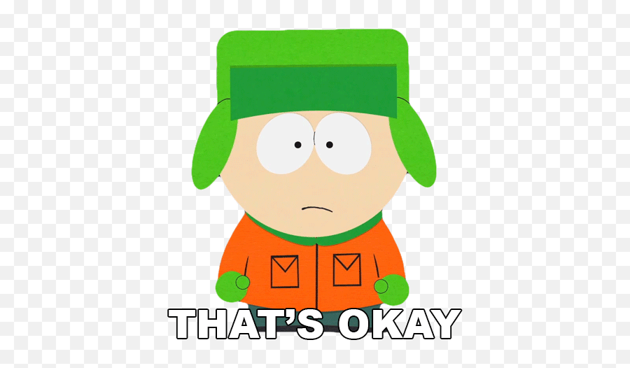 Thats Okay Kyle Broflovski Gif - Kyle South Park Ginger Emoji,South Park Emojis For Android